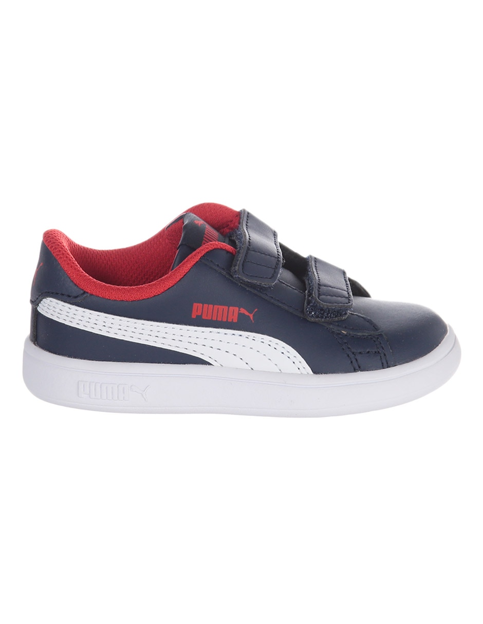 Tenis de piel Smash V2 de infantil unisex