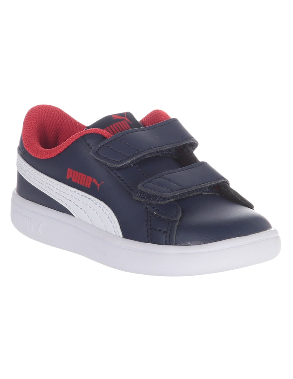 Tenis de piel Smash V2 de infantil unisex 2