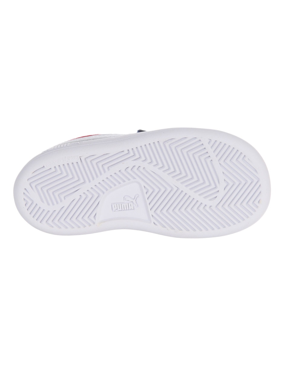 Tenis de piel Smash V2 de infantil unisex 6