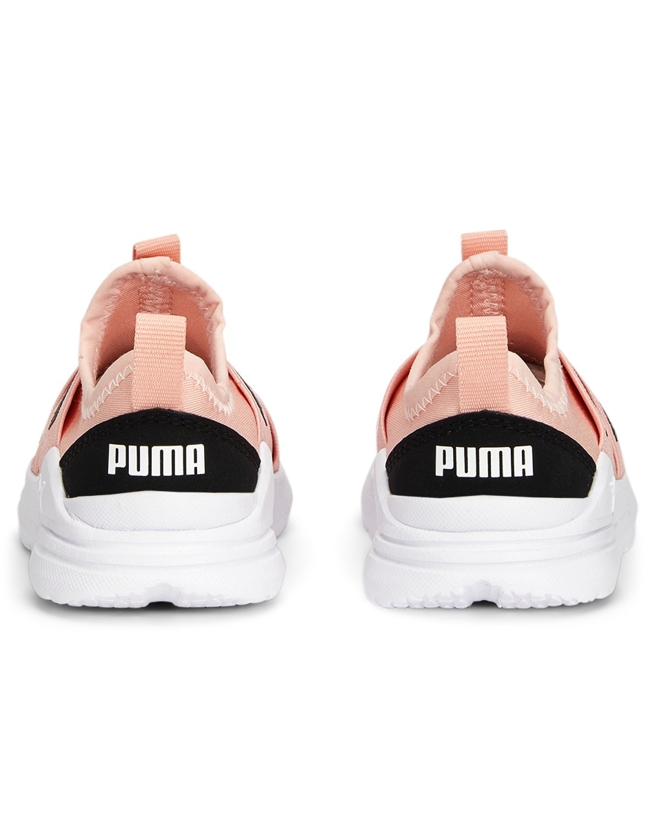 Tenis Puma Wired Run Slip On Flash Inf de niña para correr