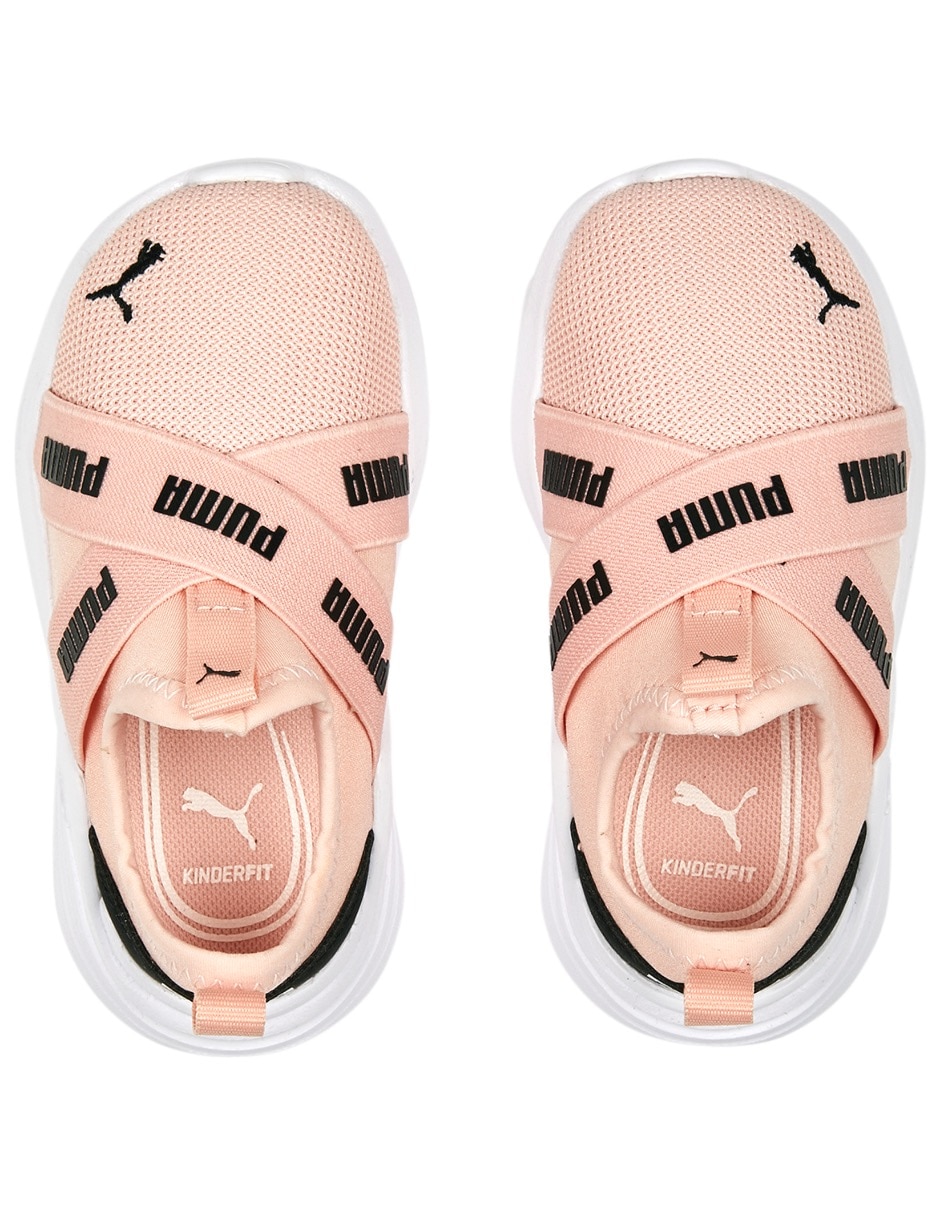 Tenis Puma Wired Run Slip On Flash Inf de niña para correr