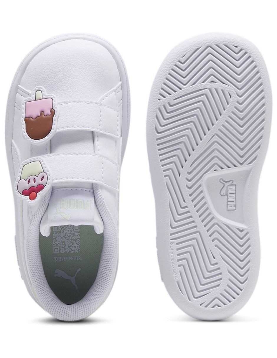 Tenis Puma para niña Smash 30