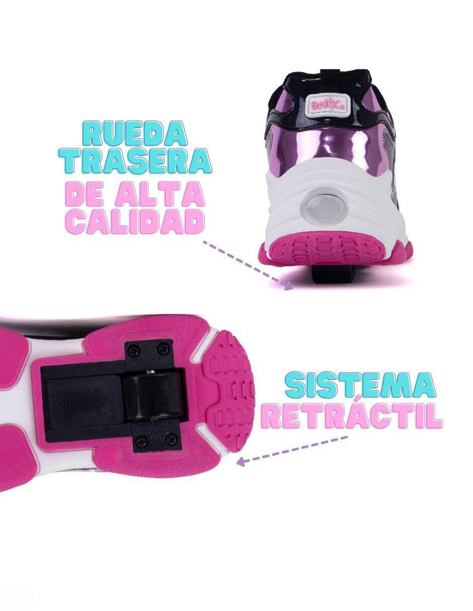 Tenis con ruedas para niña Style Rock Roller 11