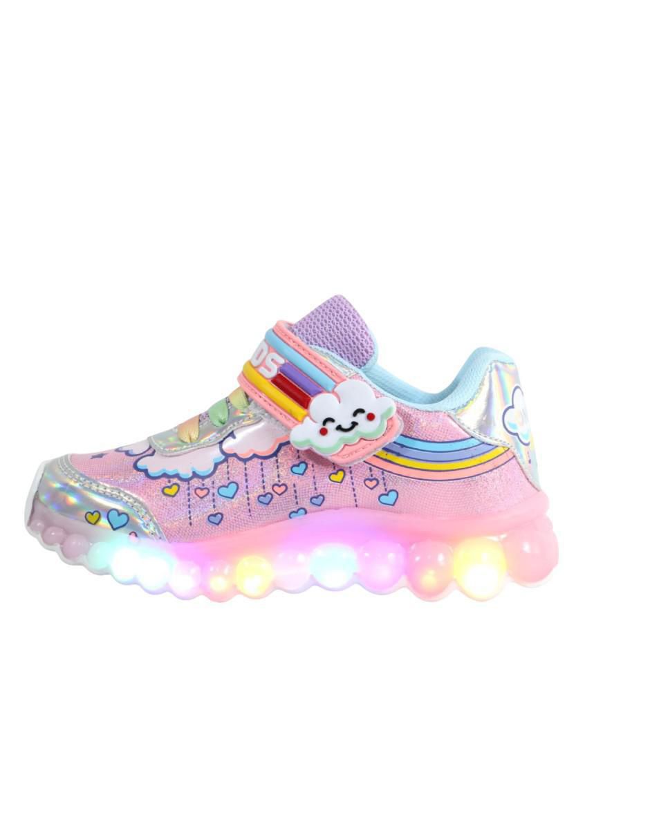 Tenis con luz para niña Fantasia 5