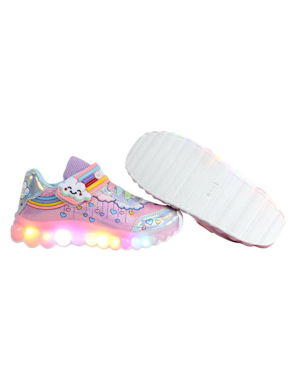 Tenis con luz para niña Fantasia 6