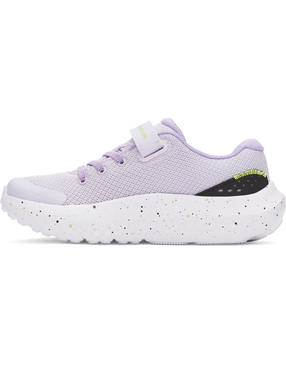 Tenis Ua Gps Surge 4 Ac para correr Under Armour de niña