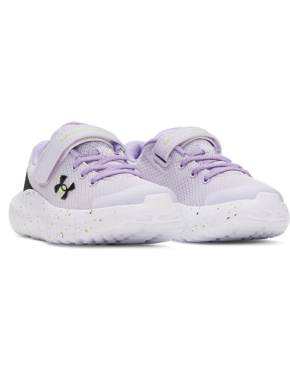 Tenis Ua Gps Surge 4 Ac para correr Under Armour de niña