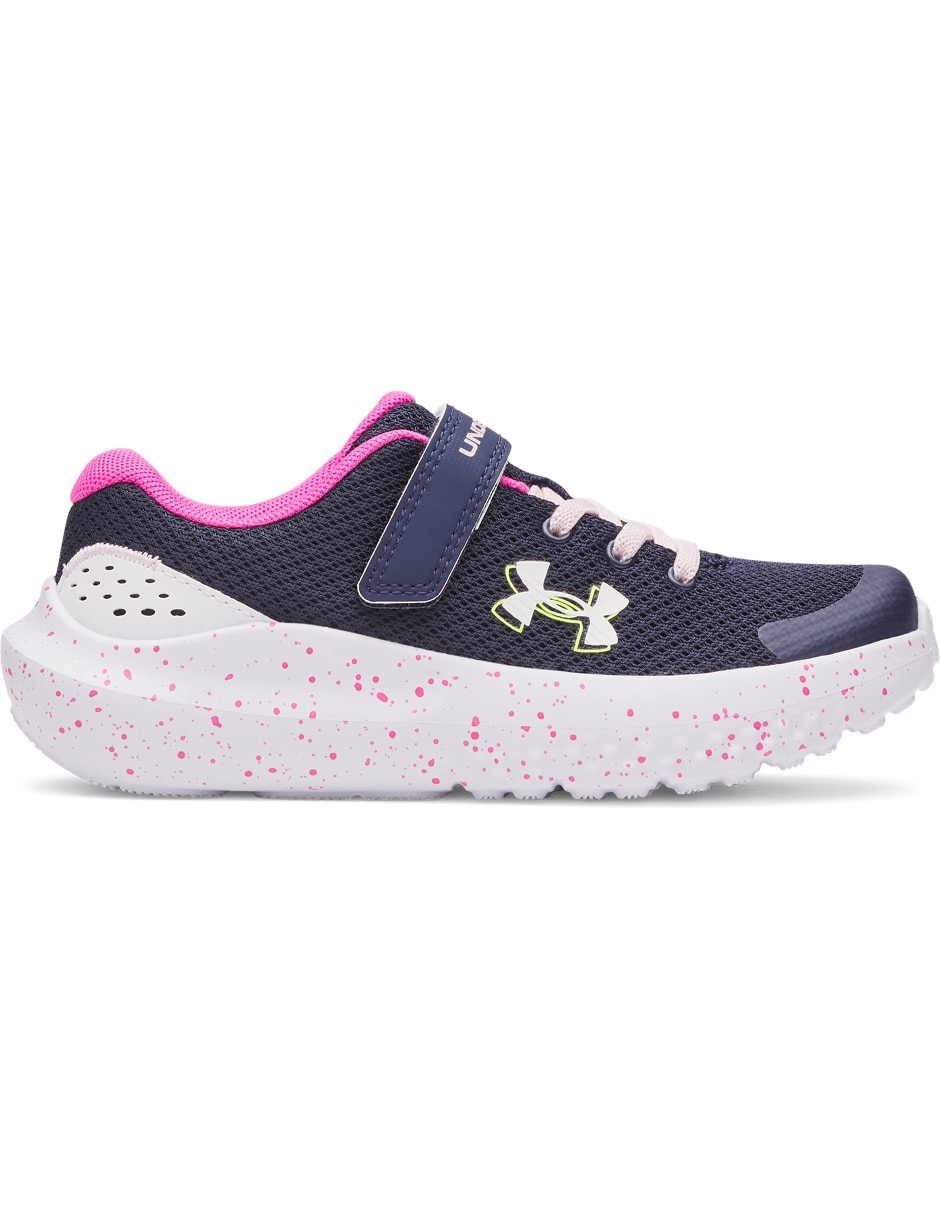 Tenis Ua Gps Surge 4 Ac para correr Under Armour de niña