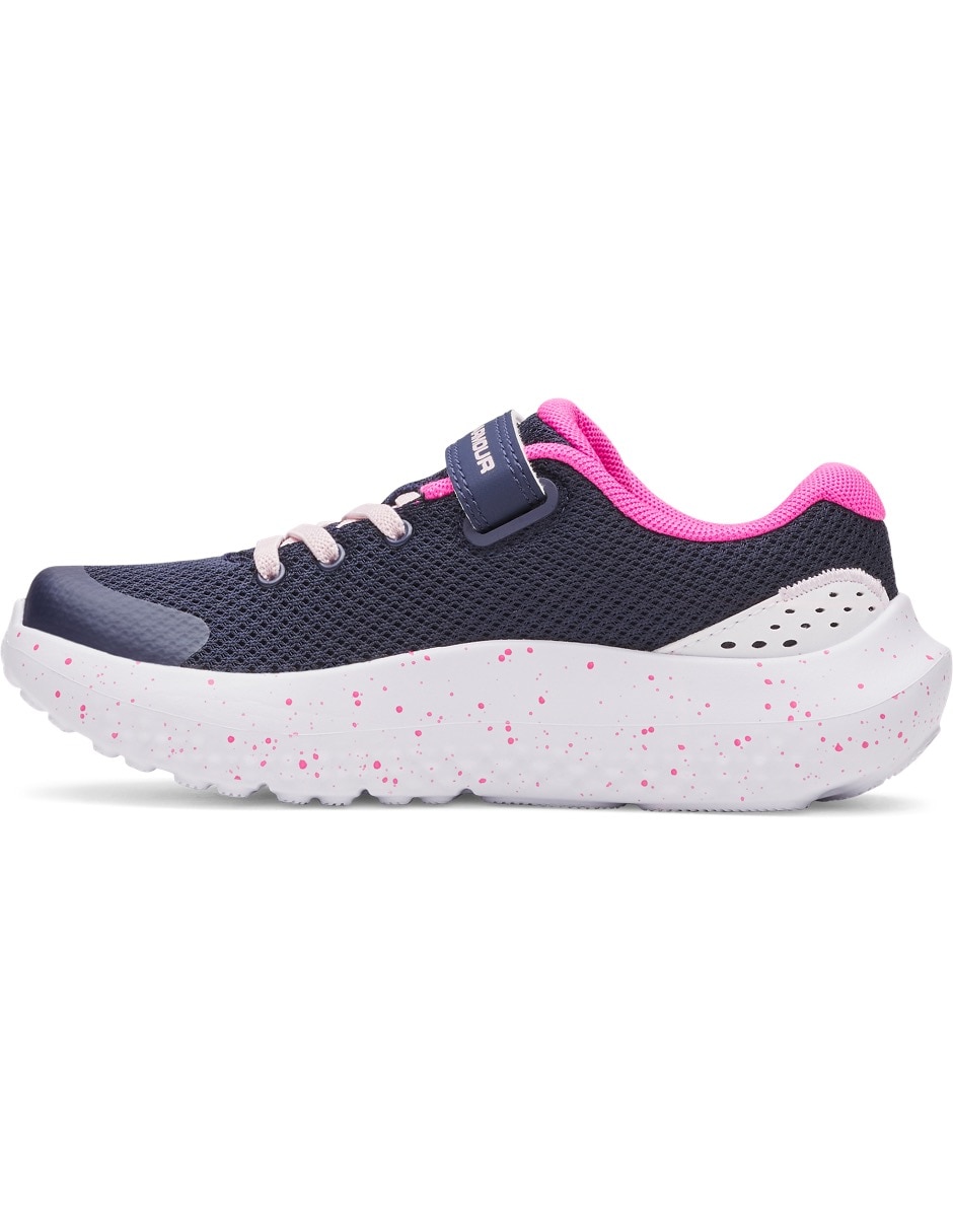Tenis Ua Gps Surge 4 Ac para correr Under Armour de niña