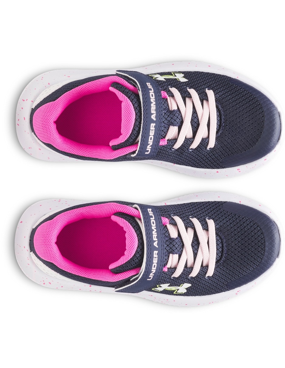 Tenis Ua Gps Surge 4 Ac para correr Under Armour de niña