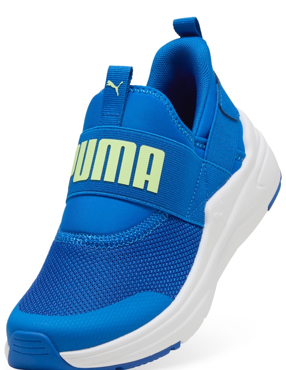 Tenis Softride Wired 2 Sliptech Jr para correr de niño 8