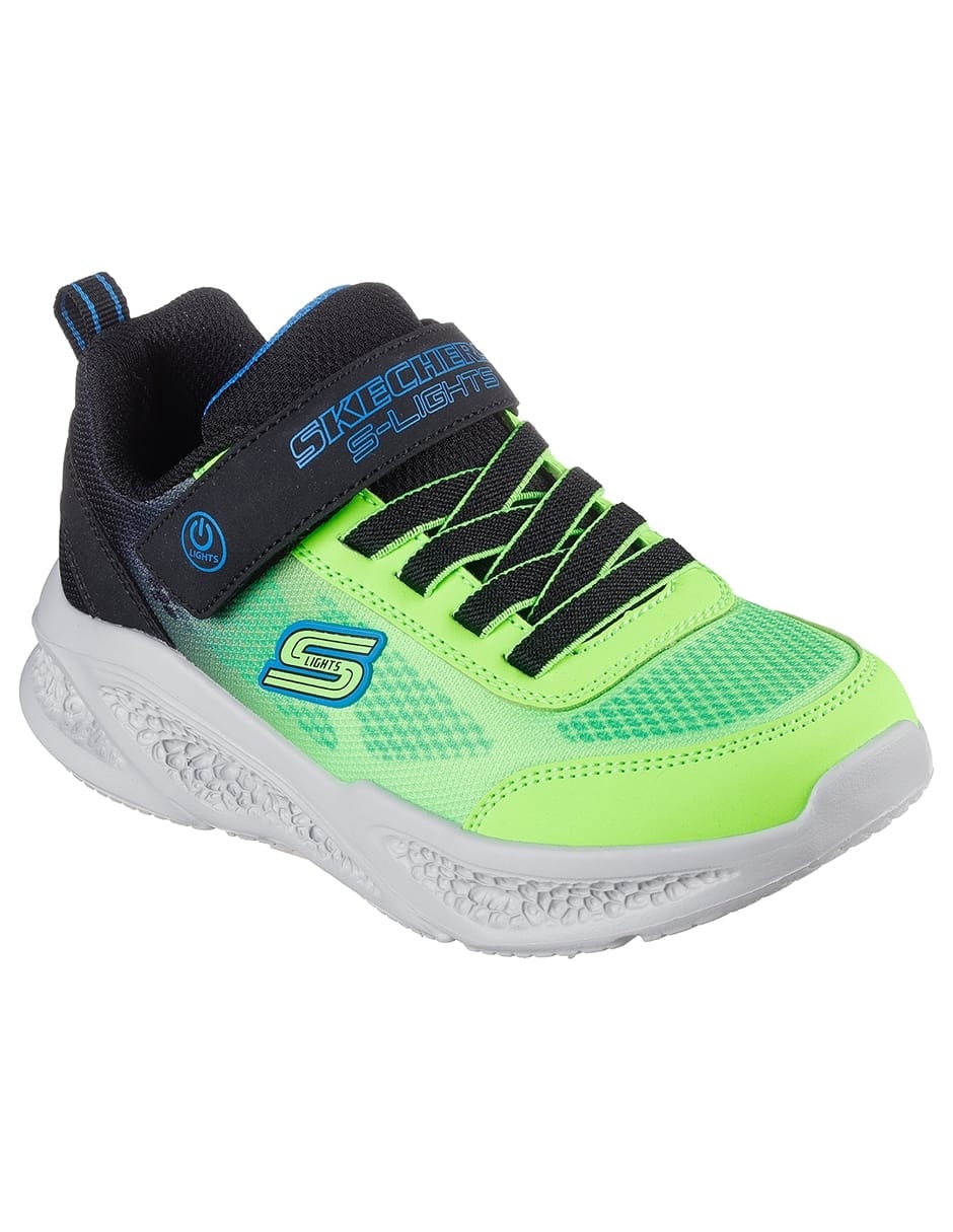 Tenis para entrenamiento Skechers Meteor-Lights de niño