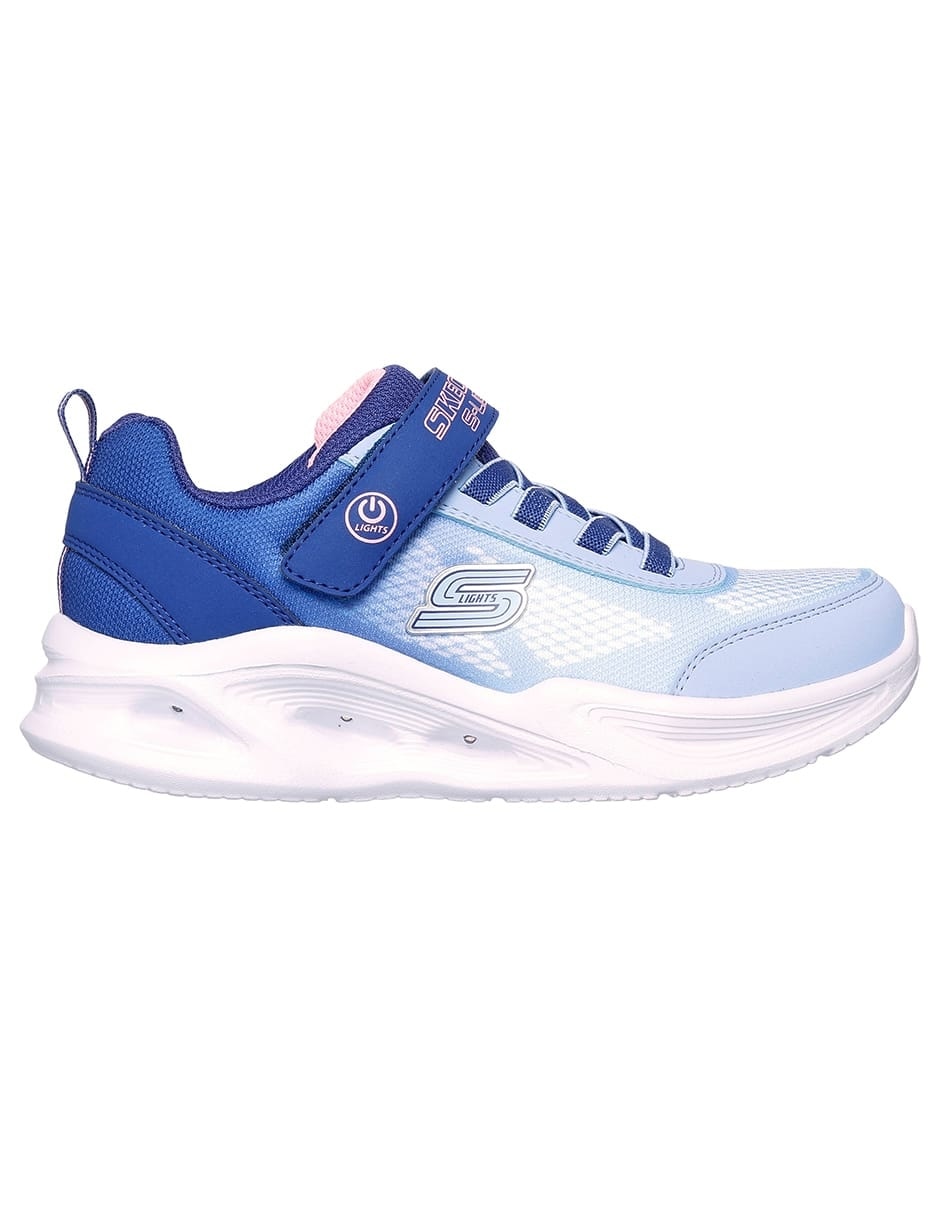 Tenis para entrenamiento Skechers Sola Glow de niña
