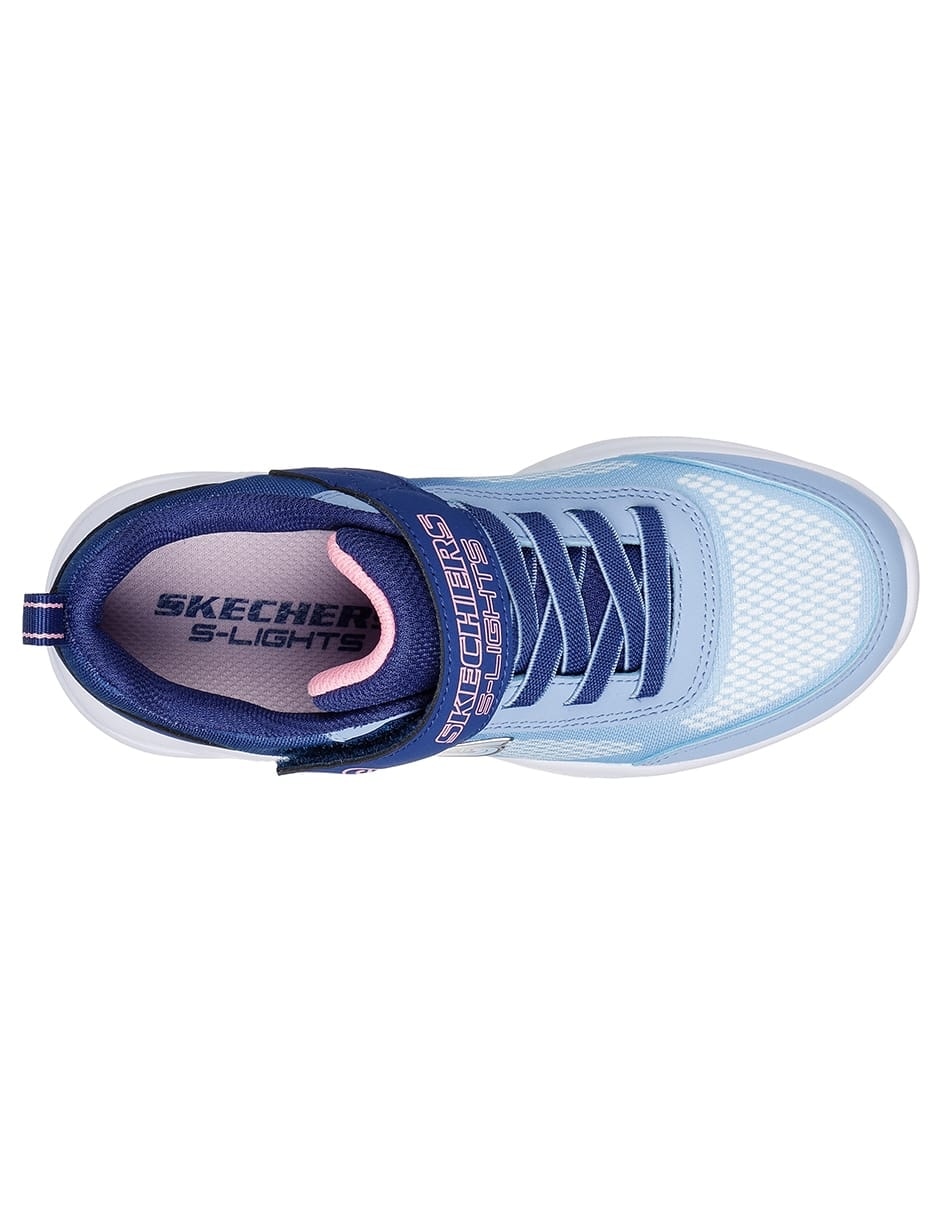 Tenis para entrenamiento Skechers Sola Glow de niña