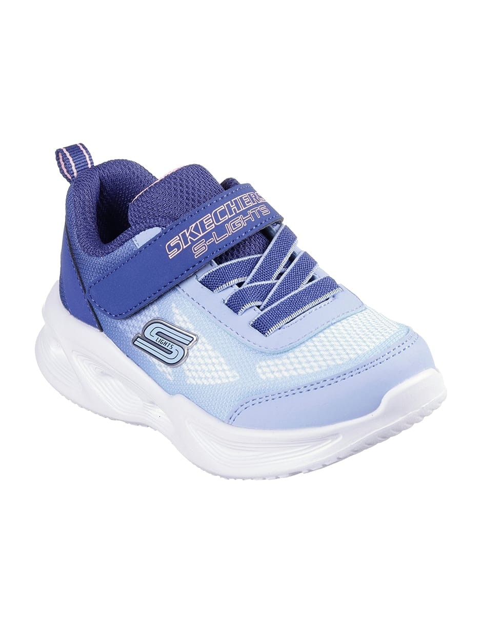 Tenis para entrenamiento Skechers Sola Glow de niña