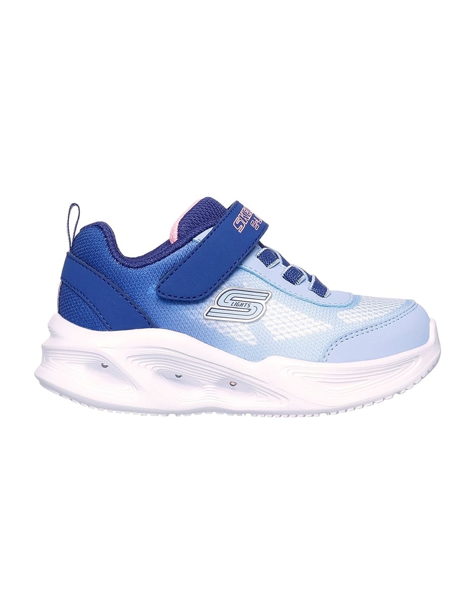 Tenis para entrenamiento Skechers Sola Glow de niña