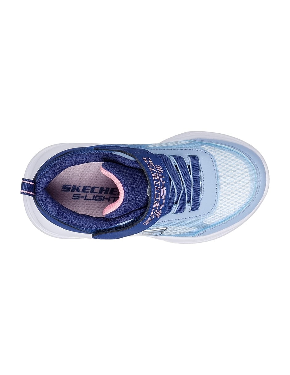 Tenis para entrenamiento Skechers Sola Glow de niña