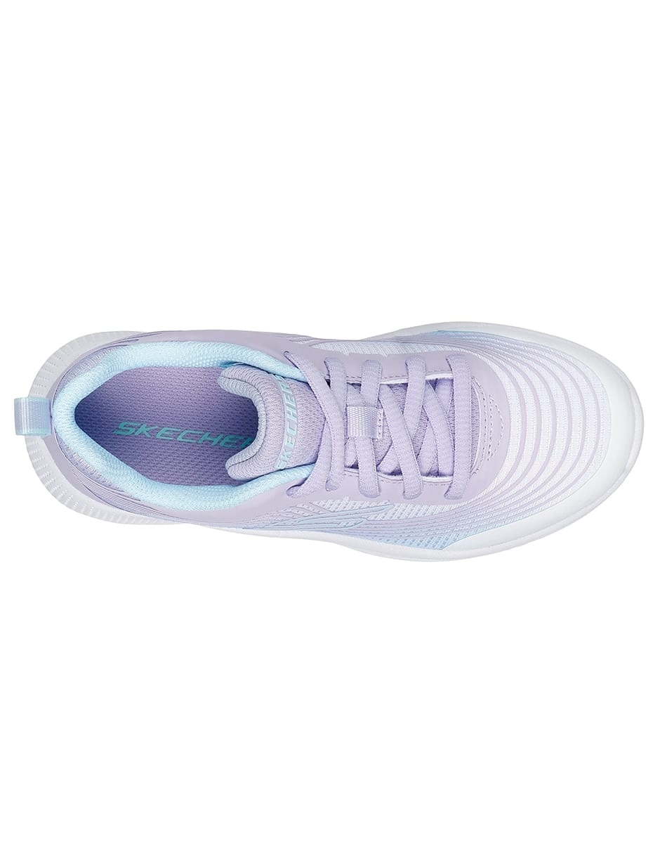 Tenis para entrenamiento Skechers Microspec Advance de niña