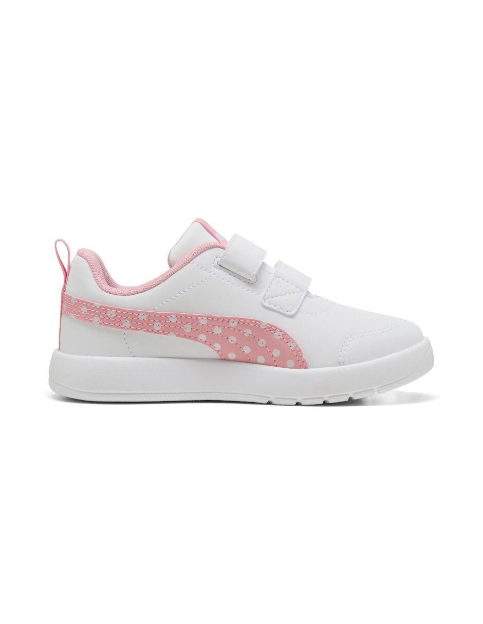 tenis Puma Courtflex V3 Dotty de niña