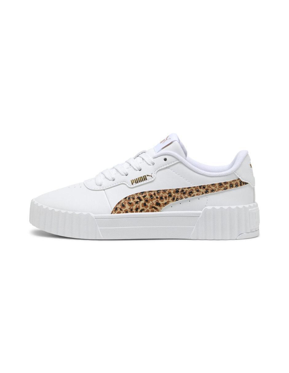 Tenis Puma Carina 3.0 Animal Jr de niña