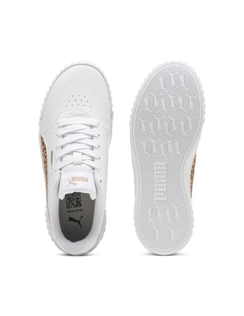Tenis Puma Carina 3.0 Animal Jr de niña