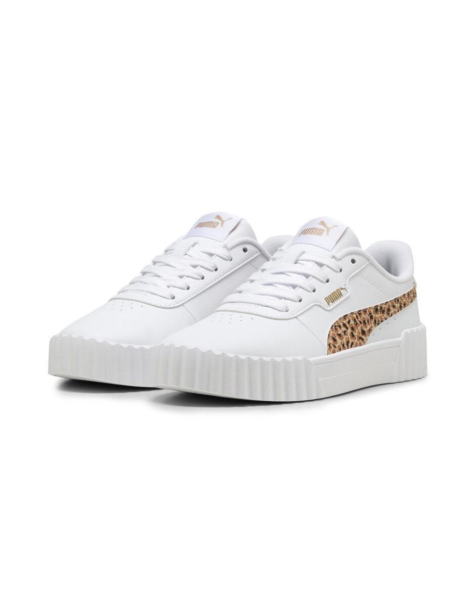 Tenis Puma Carina 3.0 Animal Jr de niña