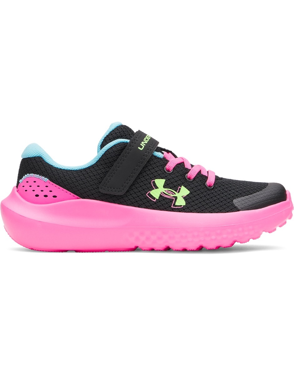 Tenis UA Surge 4 AC para correr Under Armour de niña