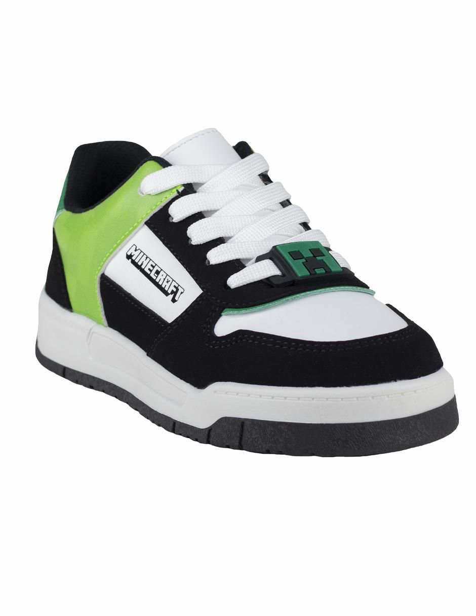 Tenis infantil unisex Minecraft Tenis infantil unisex Minecraft