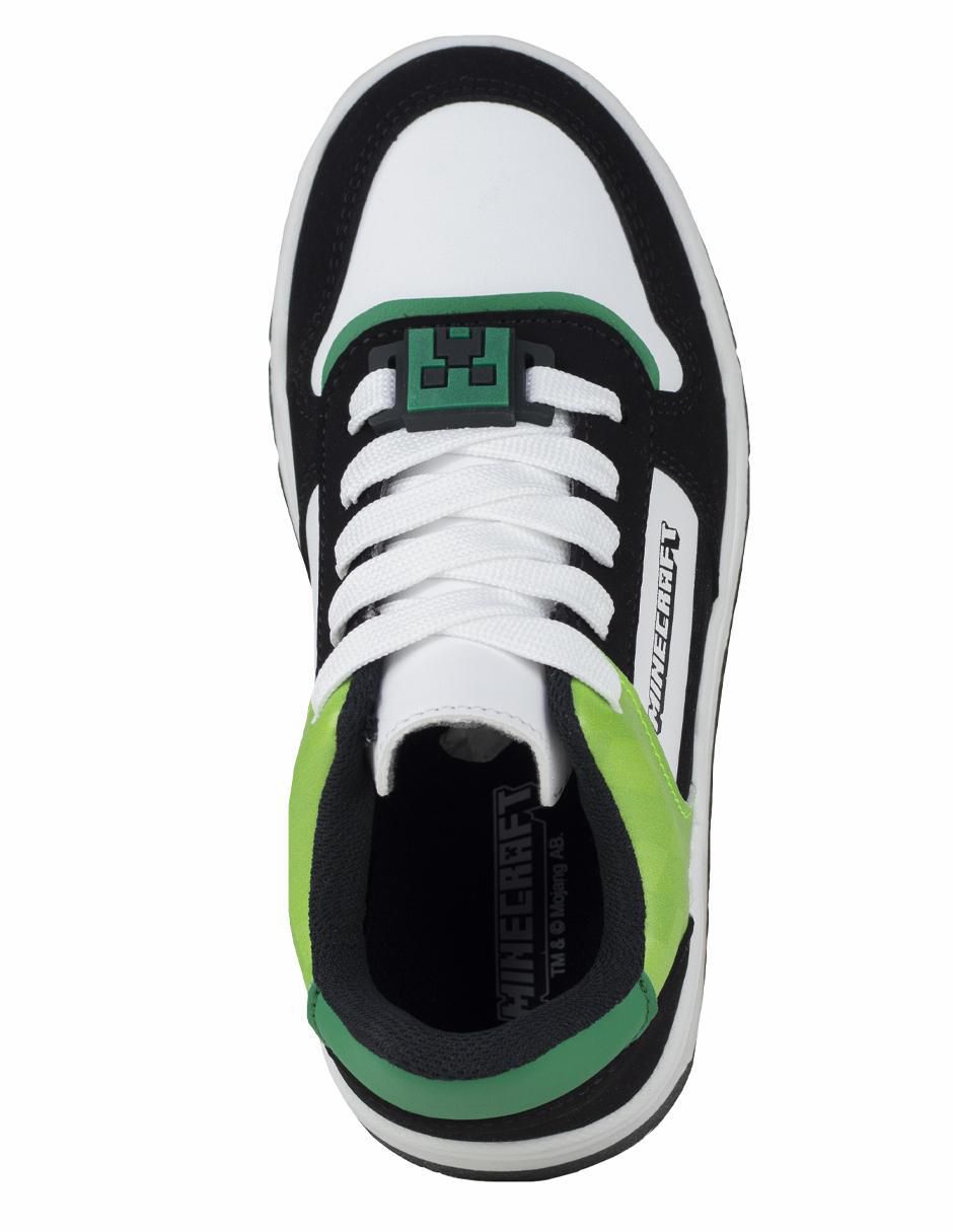 Tenis infantil unisex Minecraft 6