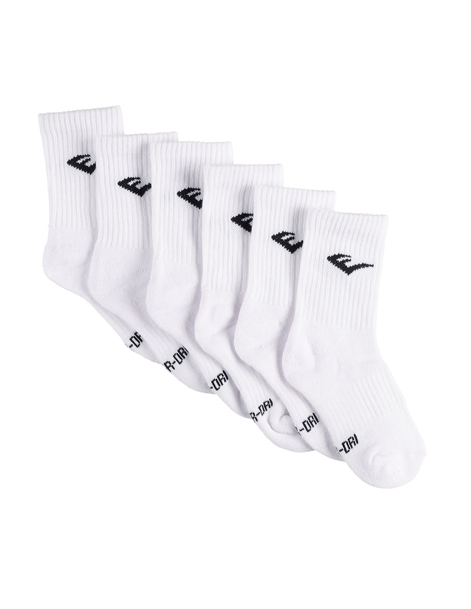 Set calceta de poliéster para 6 pares