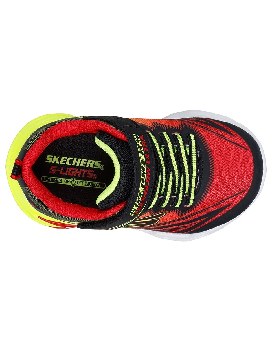 Tenis para entrenamiento Skechers Flex Glow Ultra de niño