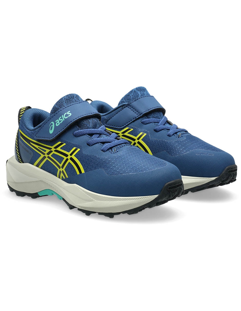 Tenis pre venture 11 ps para senderismo asics de niño