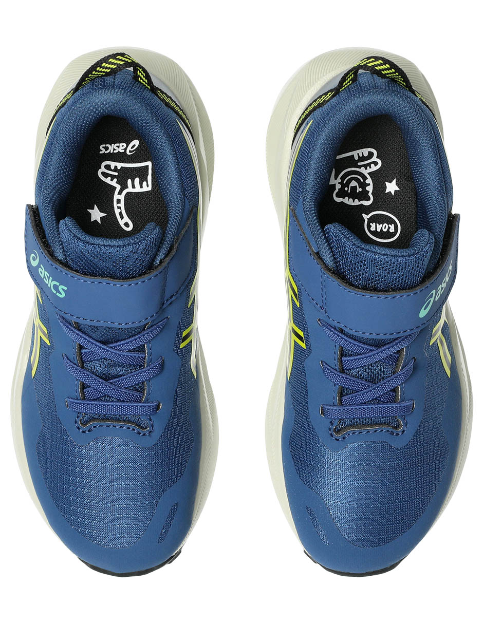 Tenis pre venture 11 ps para senderismo asics de niño