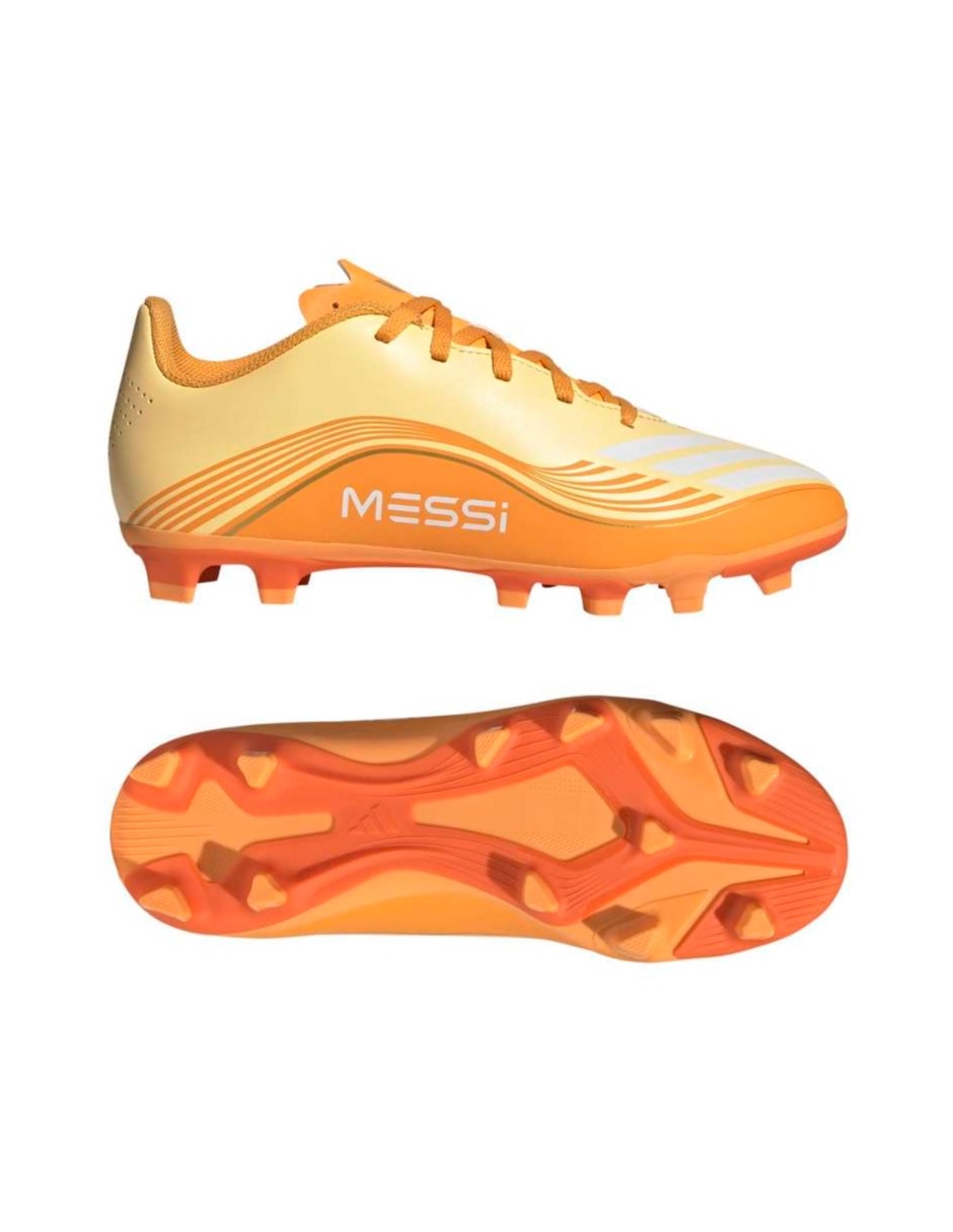 Tenis f50 messi club fg/mg j para fútbol adidas de niño