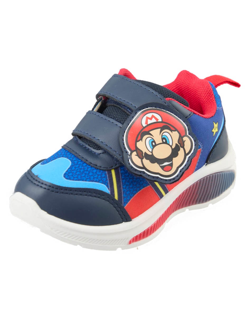 Tenis Leomil para niño Nintendo Mario Bros