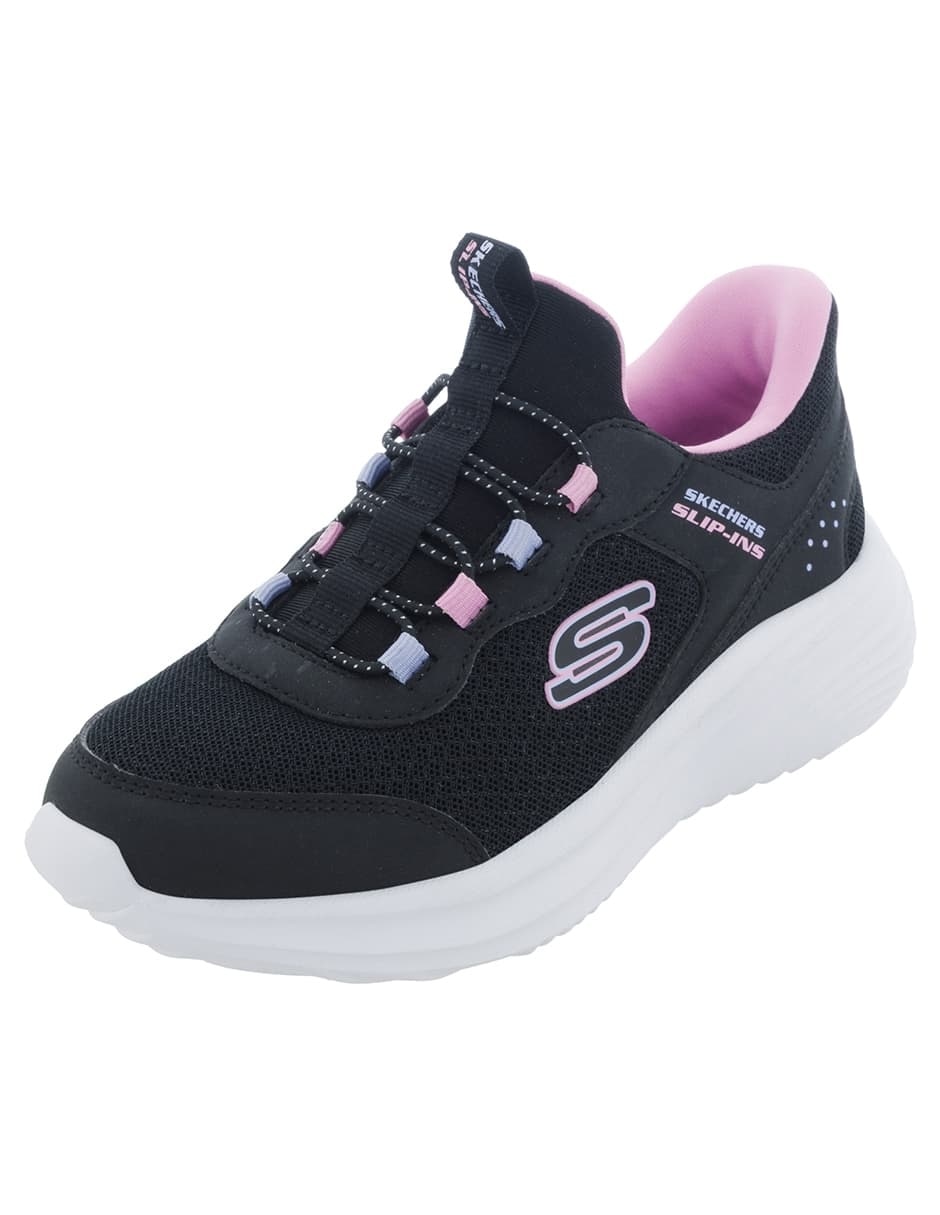 Calzado entrenamient para entrenamiento skechers bounder pro de niña