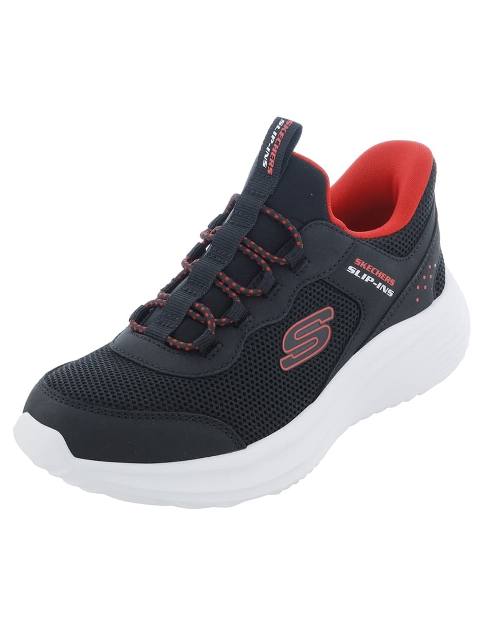 Tenis para entrenamiento skechers bounder pro de niño