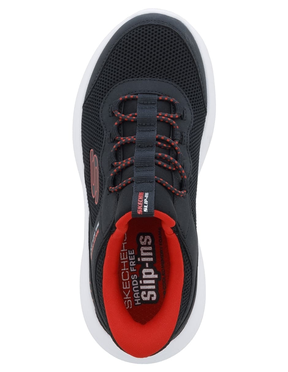 Tenis para entrenamiento skechers bounder pro de niño