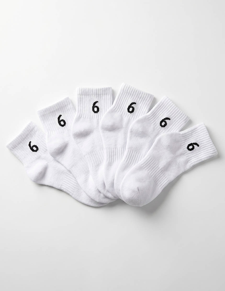 Set de calcetín unisex 6 pares