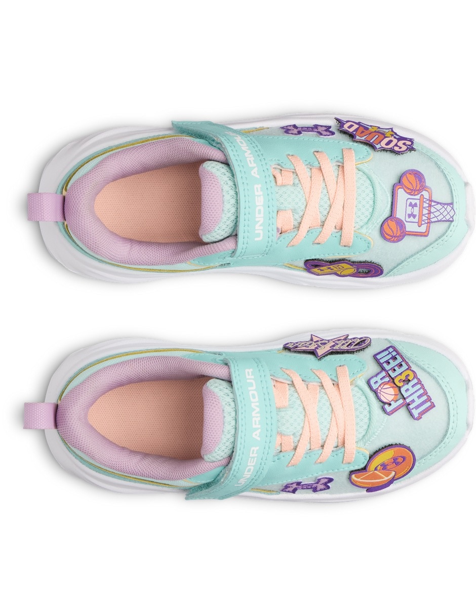 Tenis ua gps surge 5 ac patches para correr de niño 2