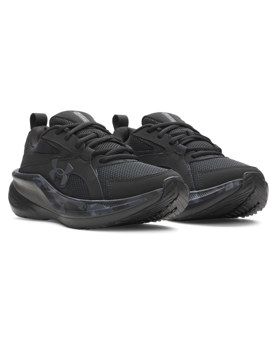 Tenis ua bgs assert 11 camo para correr de niño 4