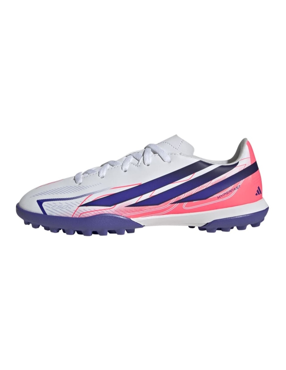 Tenis f50 hyperfast club tf para fútbol unisex