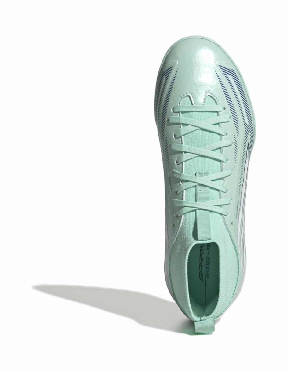 Tenis f50 sparkfusion league tf j para fútbol de niño 8